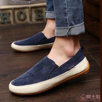 【2015夏季新款時(shí)尚男士套腳一腳蹬懶人鞋流行低幫帆布男鞋廠家直銷03683】泉州市洛江區(qū)馬甲步步上鞋業(yè) - 產(chǎn)品庫